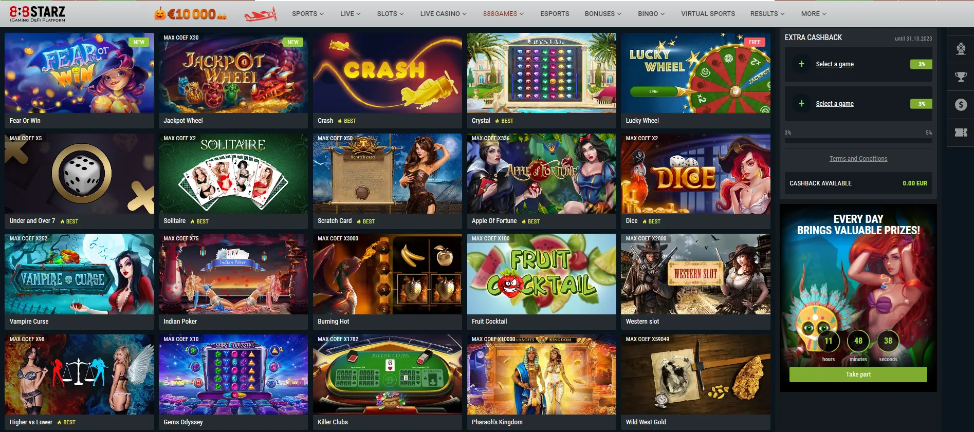 888Starz casino 888Starz